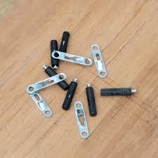 Chốt liên kết tự do nội thất - (bộ) Màu đen/ chốt âm lò xo tháo lắp gỗ túi 100 bộ 8mm 